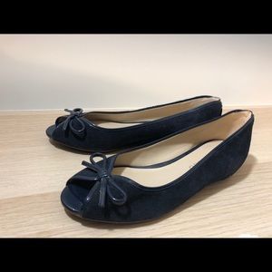 Franco Sarto flats (navy) US size 9